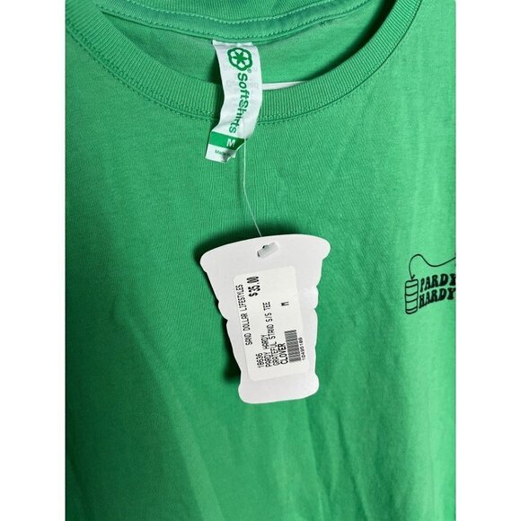 Softshirts Size M Dancing Bears Graphic Tee Green Party Hardy Grateful Dead New - Picture 3 of 5